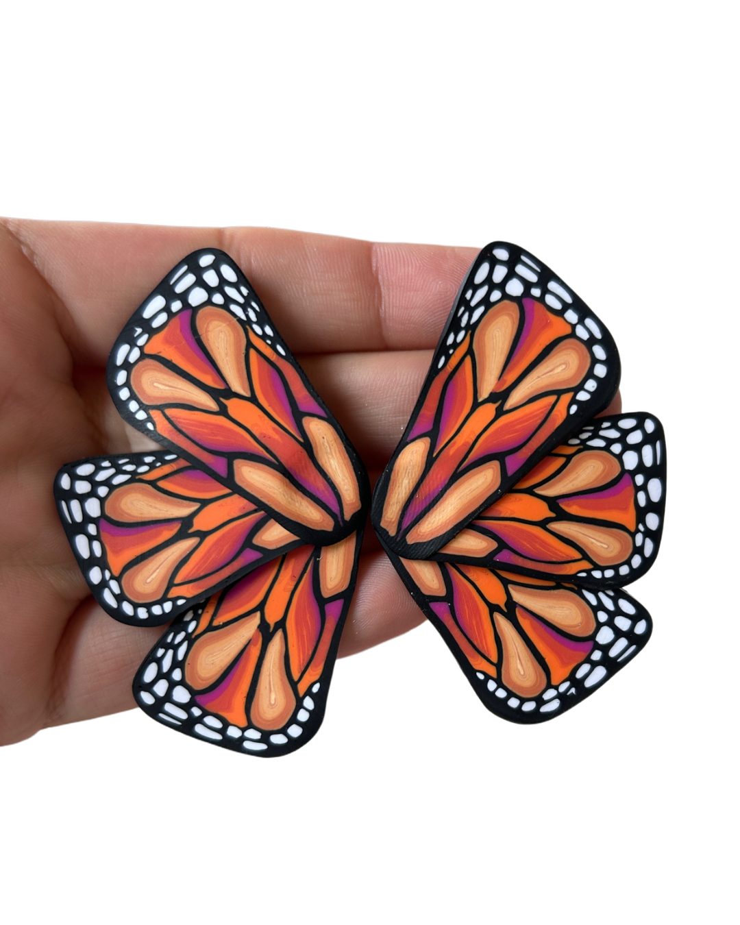 Flor de Mariposa anaranjada L